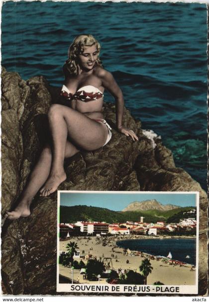 CPM FREJUS FREJUS-PLAGE - Vue Generala - Blond Lady (1116617)