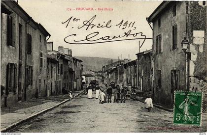 CPA AK FROUARD - Rue Haute (484380)