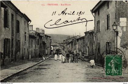 CPA AK FROUARD - Rue Haute (484381)