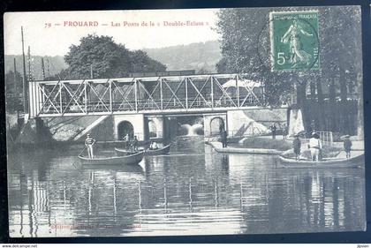 cpa du 54 Frouard les ponts de la Double écluse     SPT21-16