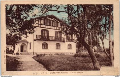 40 - GABARRET --  villa Basque