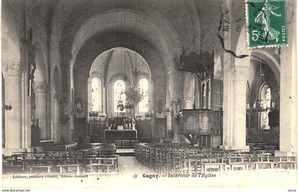 Carte POSTALE Ancienne de  GAGNY -