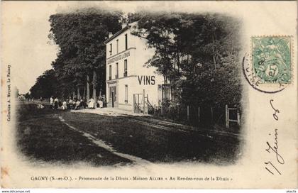 CPA GAGNY - Promenade de la Dhuis (44567)