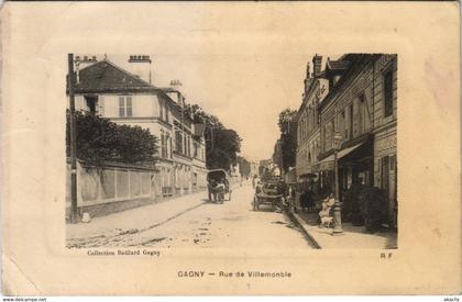 CPA GAGNY - Rue de VILLEMOMBLE (124337)