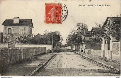 CPA GAGNY - Rue du Parc (124343)