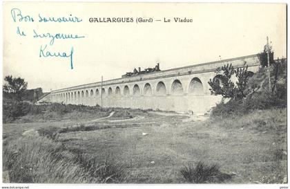 GALLARGUES - Le Viaduc - TRAIN