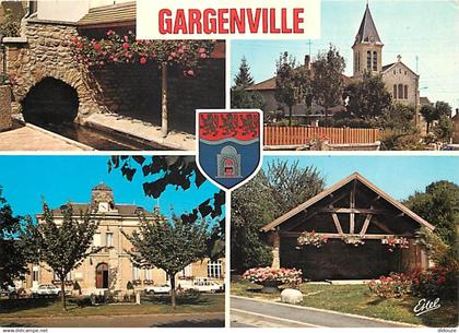 78 - Gargenville - Multivues - Blasons - CPM - Carte Neuve - Voir Scans Recto-Verso