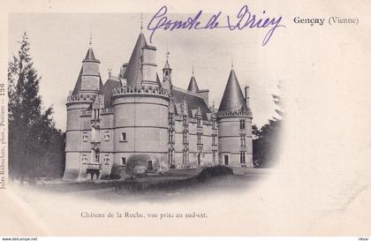 GENCAY(CHATEAU DE LA ROCHE)