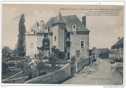 GENILLE - Chateau de la Bourdilliere