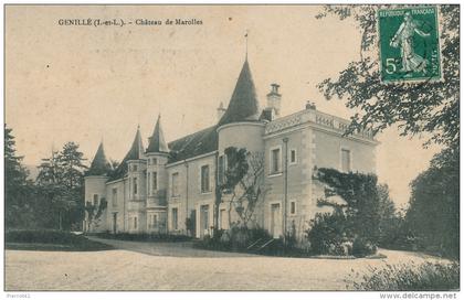 GENILLÉ - Château de MAROLLES