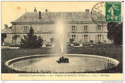 GENILLE - Chateau de Rassay