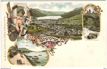 Carte Postale Ancienne de GERARDMER -