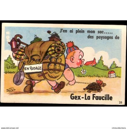 01 - GEX LA FAUCILLE (Ain) - Multivues - J'en ai plein mon sac.....des Paysages de Gex la Faucille