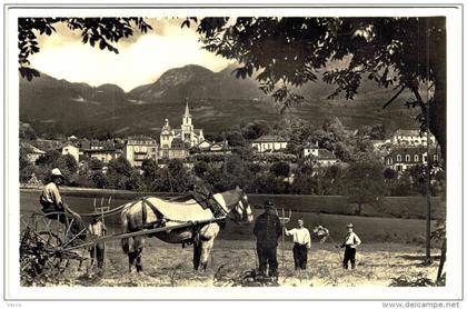 Carte Postale Ancienne de GEX-Vue Générale