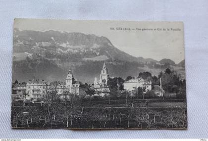 Gex, vue générale et col de la Faucille, Ain 01