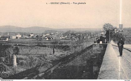 GIGNAC (Hérault) - Vue générale