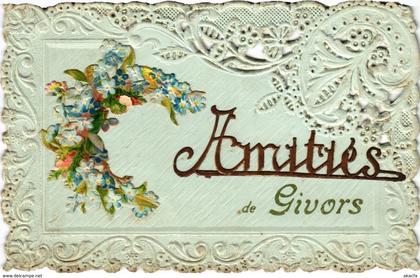 CPA Givors - Amities de Givors - Postcard with Inlay (1036296)