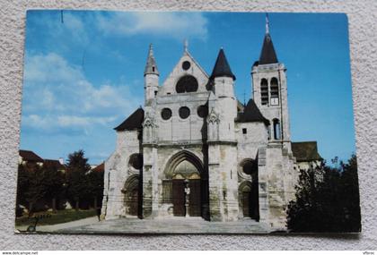 Cpm 1986, Gonesse, l'église, Val d'Oise 95