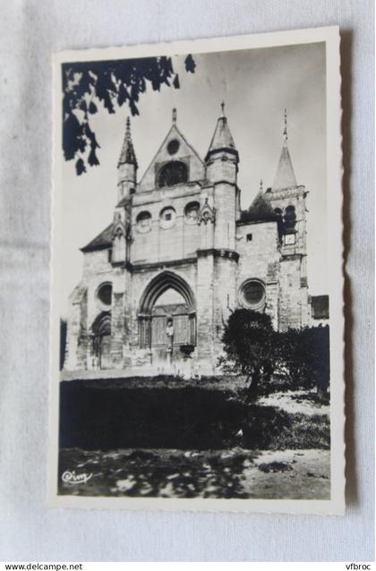 Cpsm, Gonesse, l'église, Val d'Oise 95