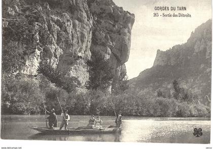 Carte Postale ancienne de GORGES du TARN