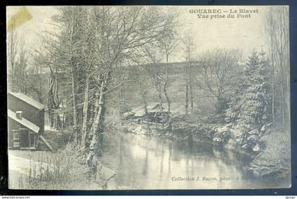 cpa du 22 Gouarec - le Blavet - vue prise du pont     STEP71