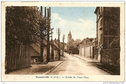 Carte Postale Ancienne de GOUSSAINVILLE