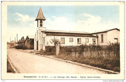 Carte Postale Ancienne de GOUSSAINVILLE