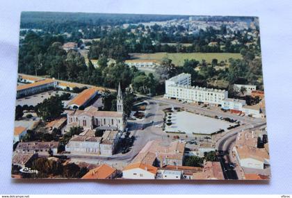 Cpm, Gradignan, vue aérienne, le centre, Gironde 33