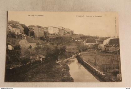 Gramat, vue vers le ruisseau, Lot 46