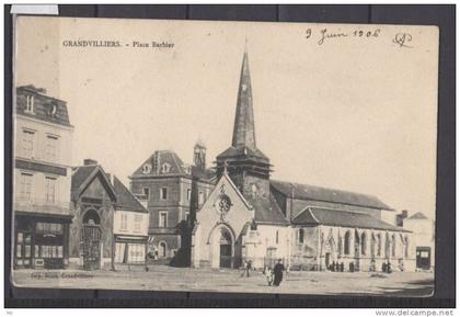 60 - Grandvilliers - Place Barbier