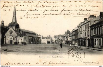 CPA Grandvilliers - Place Barbier (1032503)