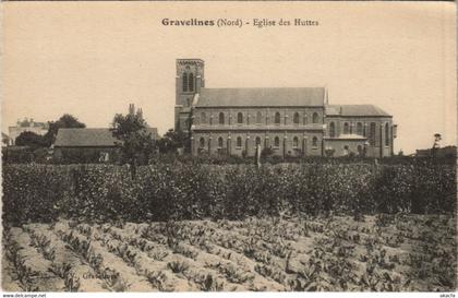 CPA GRAVELINES - Église des Huttes (136279)