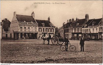 CPA GRAVELINES - La Place d'Armes (136294)