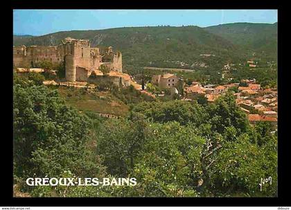 04 - Gréoux les Bains - Vue Générale - Flamme Postale de Gréoux les Bains - CPM - Voir Scans Recto-Verso