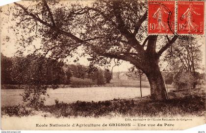 CPA THIVERVAL-GRIGNON Ecole Nationale d'Agriculture - Une Vue du Parc (1386308)