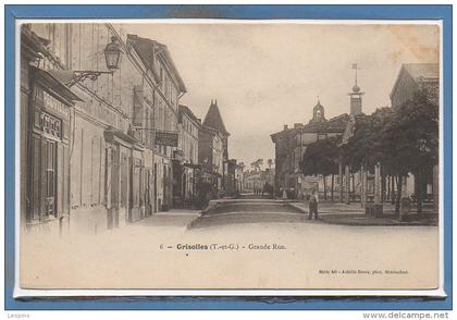 82 - GRISOLLES --  Grande rue