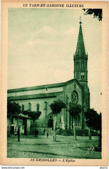 CPA Tarn-et-Garonne GRISOLLES - L'Église (982720)