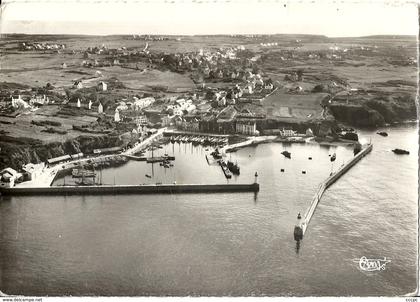 CPSM Ile de Groix vue aérienne Port Tudy