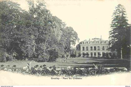 95 - Groslay - Parc du Château - Précurseur - CPA - Voir Scans Recto-Verso