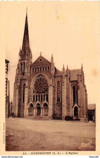 ¤¤   -   GUENROUET   -   L'Eglise    -  ¤¤