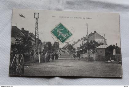 Cpa 1916, Guerigny, la montée de Châtre, Nièvre 58