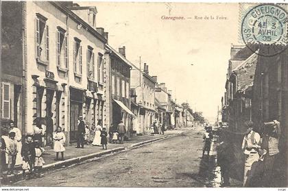 CPA Gueugnon Rue de la Foire