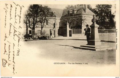 CPA GUEUGNON - Vue des Bureaux (295597)