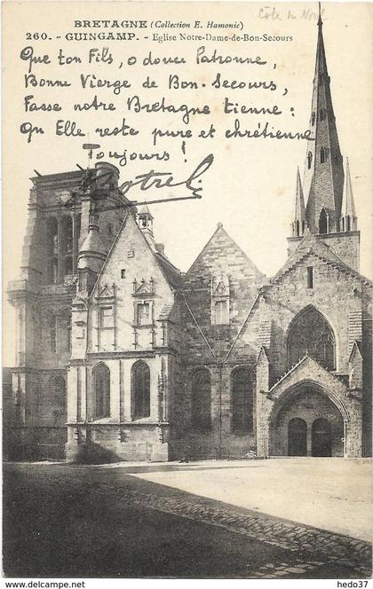 Guingamp - Eglise Notre-Dame-de-Bon-Secours