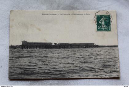 Gujan Mestras, la passerelle, établissement de bains, Gironde 33