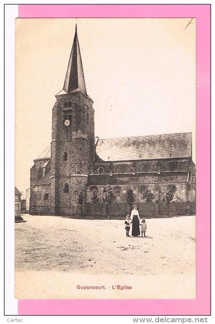 D78. GUYANCOURT. L'EGLISE.