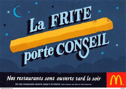 McDONALD'S 1 Rue Gustave Eiffel Guyancourt la frite porte conseil 61 (scan recto verso)KEVREN0768