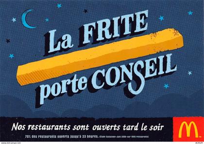 McDONALD'S 1 Rue Gustave Eiffel Guyancourt la frite porte conseil 62 (scan recto verso)KEVREN0768