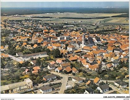 CAR-AAX-P11-68-0799 - HABSHEIM - vue aerienne