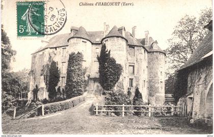 Carte postale ancienne de HARCOURT